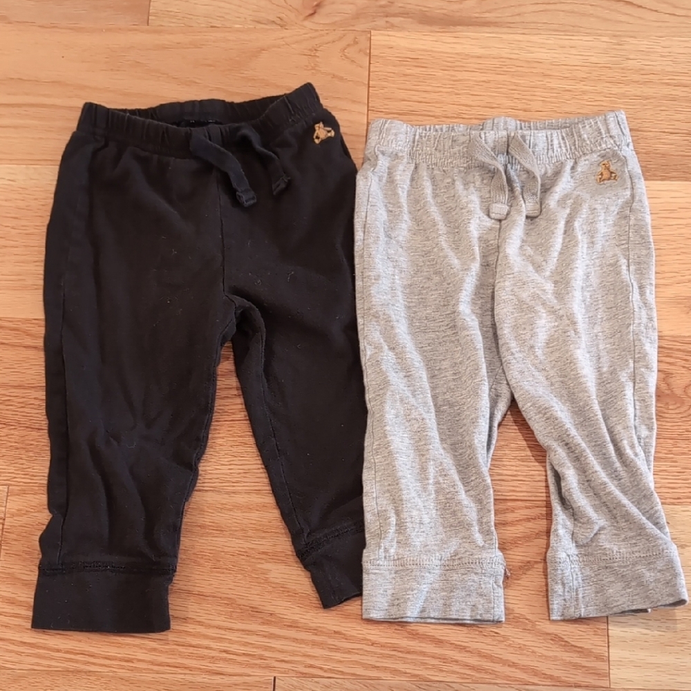 Baby GAP Black and Gray Bottoms